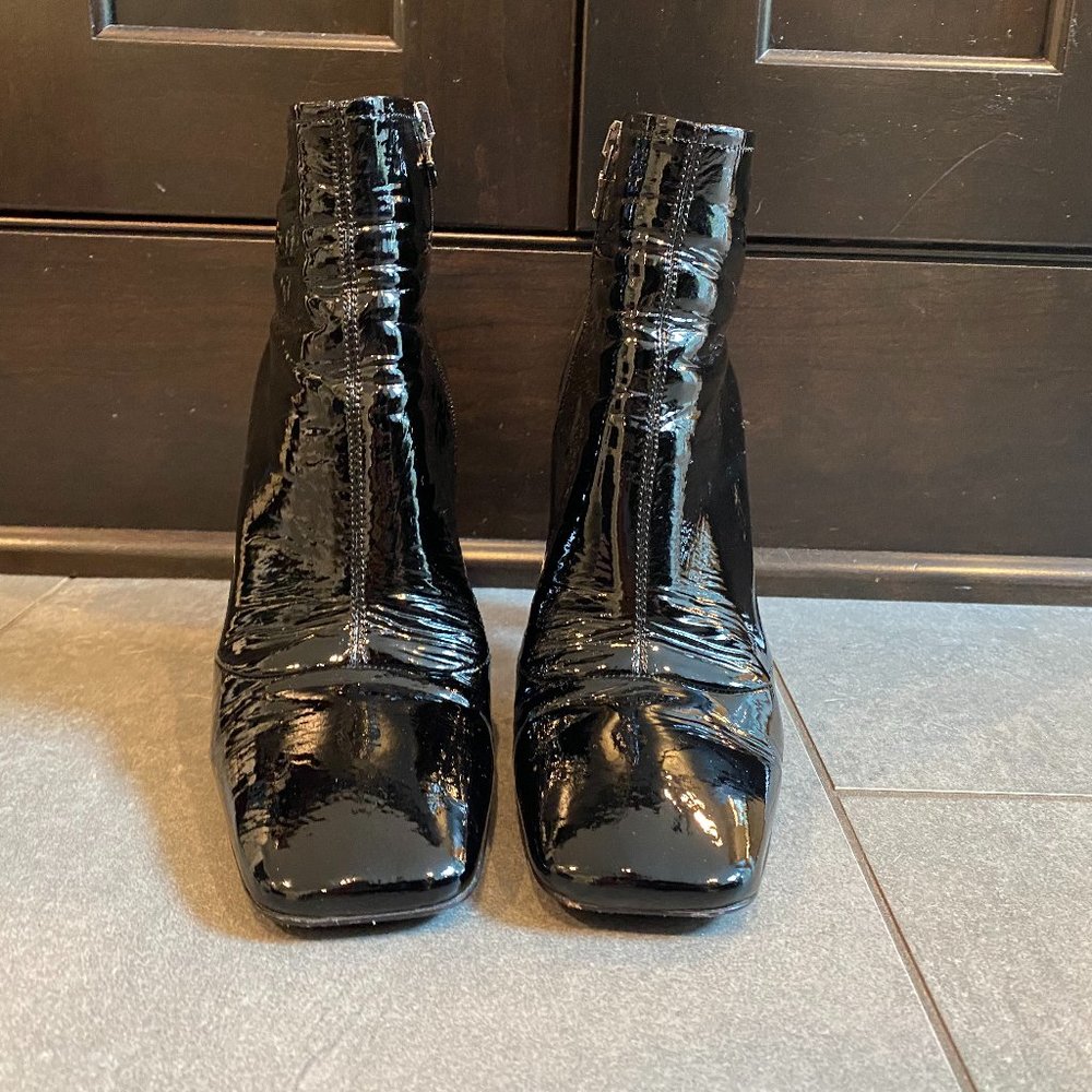 Prada boots - naplak classic nero 1T9272